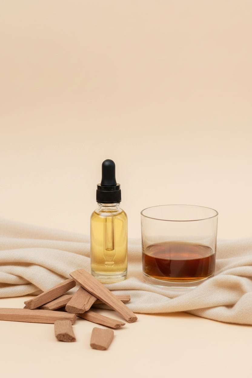 🥃SANDALWOOD BOURBON GLOW(30 ml)
