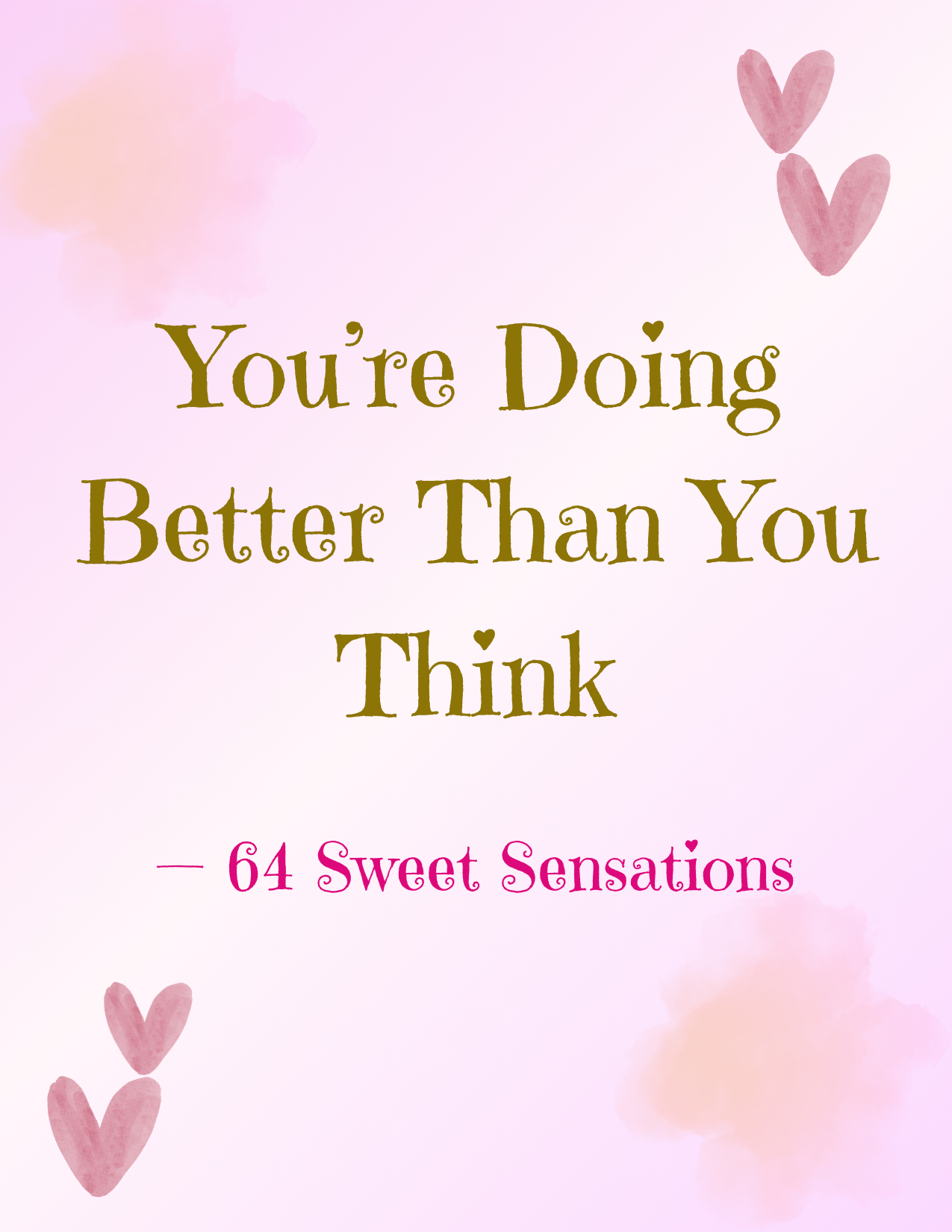 Sweet Encouragement Postcard Set (6-Pack)