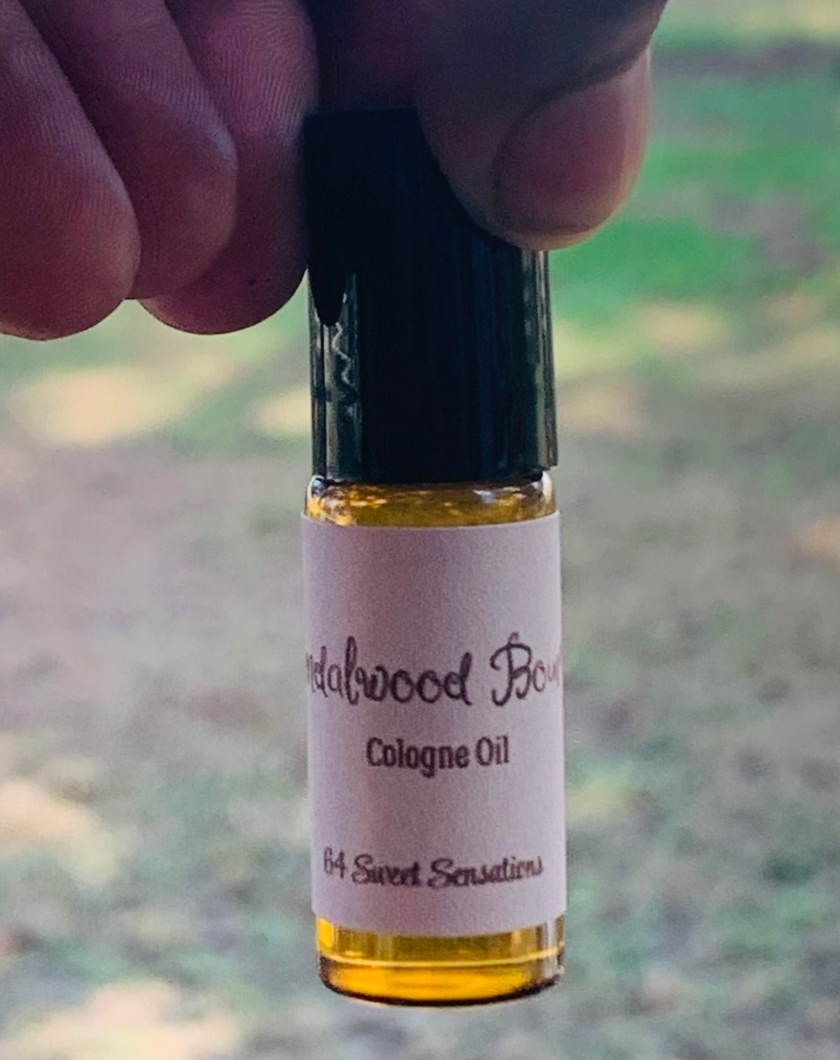 Sandalwood Bourbon + Cashmere Roll On Cologne