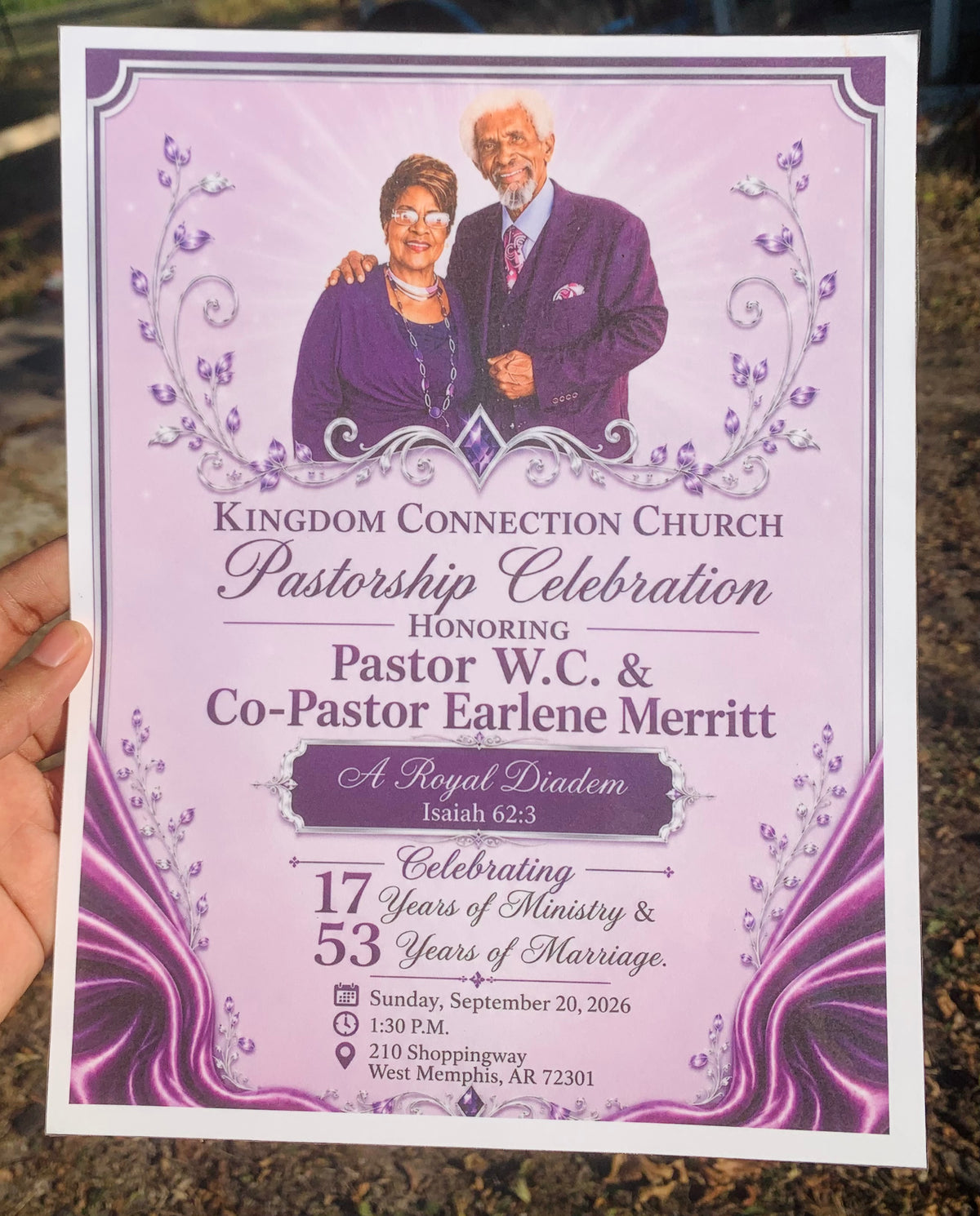 Custom Printed Event Programs | 64 Sweet Sensations