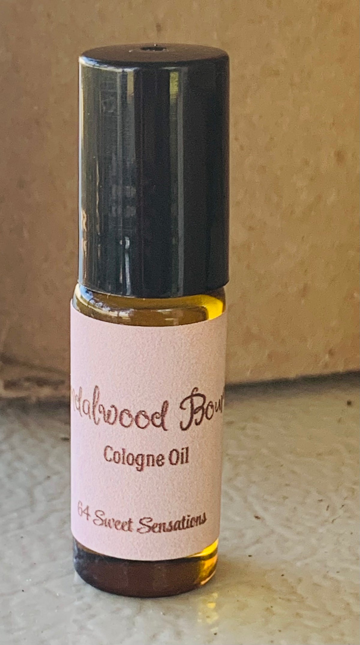 Sandalwood Bourbon + Cashmere Roll On Cologne