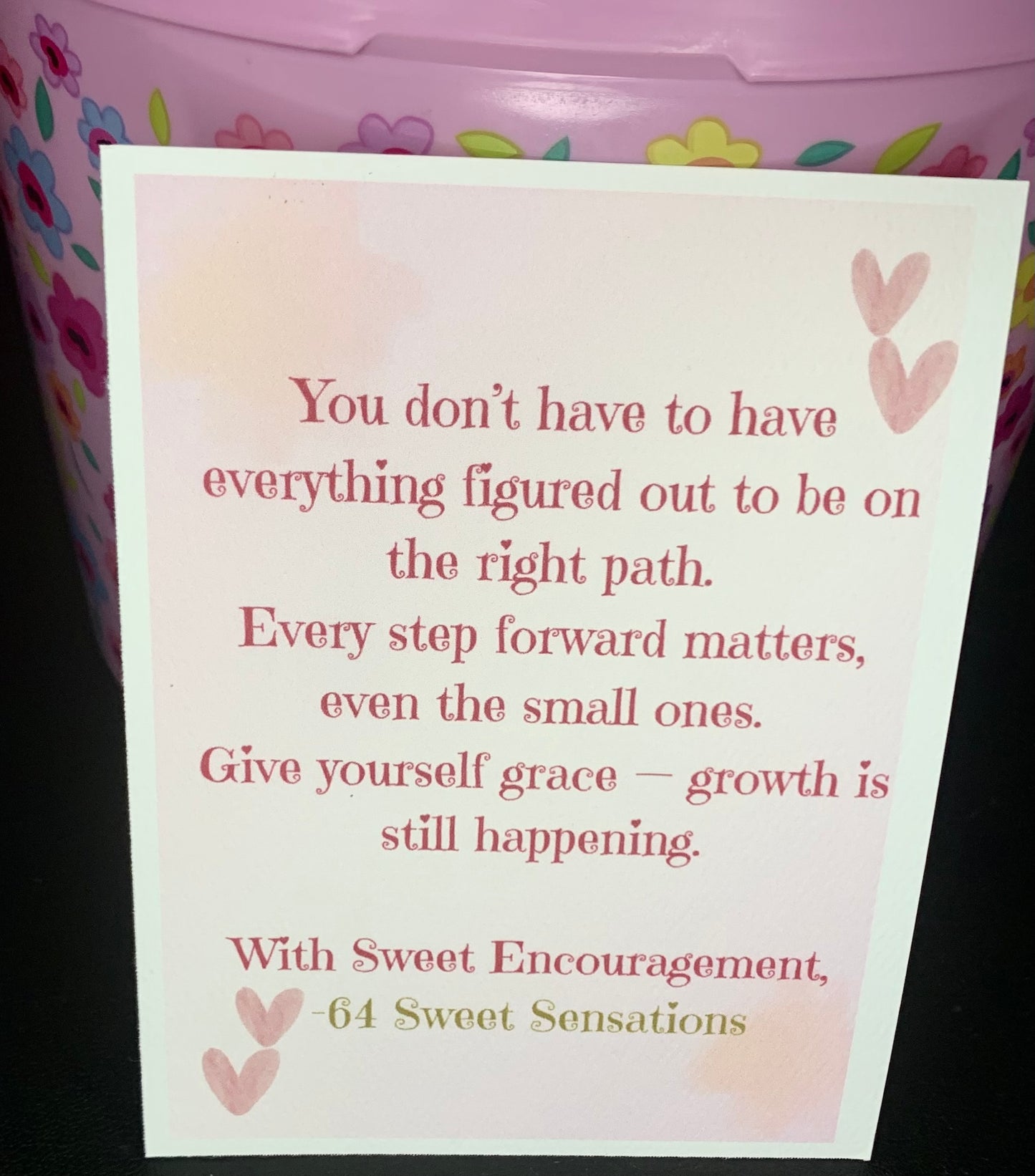 Sweet Encouragement Postcard Set (6-Pack)