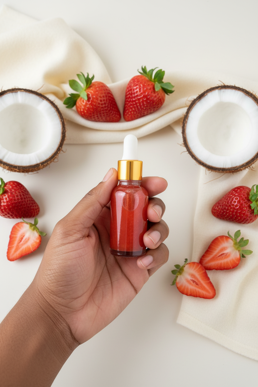 🍓🥥 Strawberry Island Glow Oil (30 ml)
